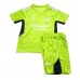 Real Madrid Keeper Babykleding Thuisshirt Kinderen 2023-24 Korte Mouwen (+ korte broeken)